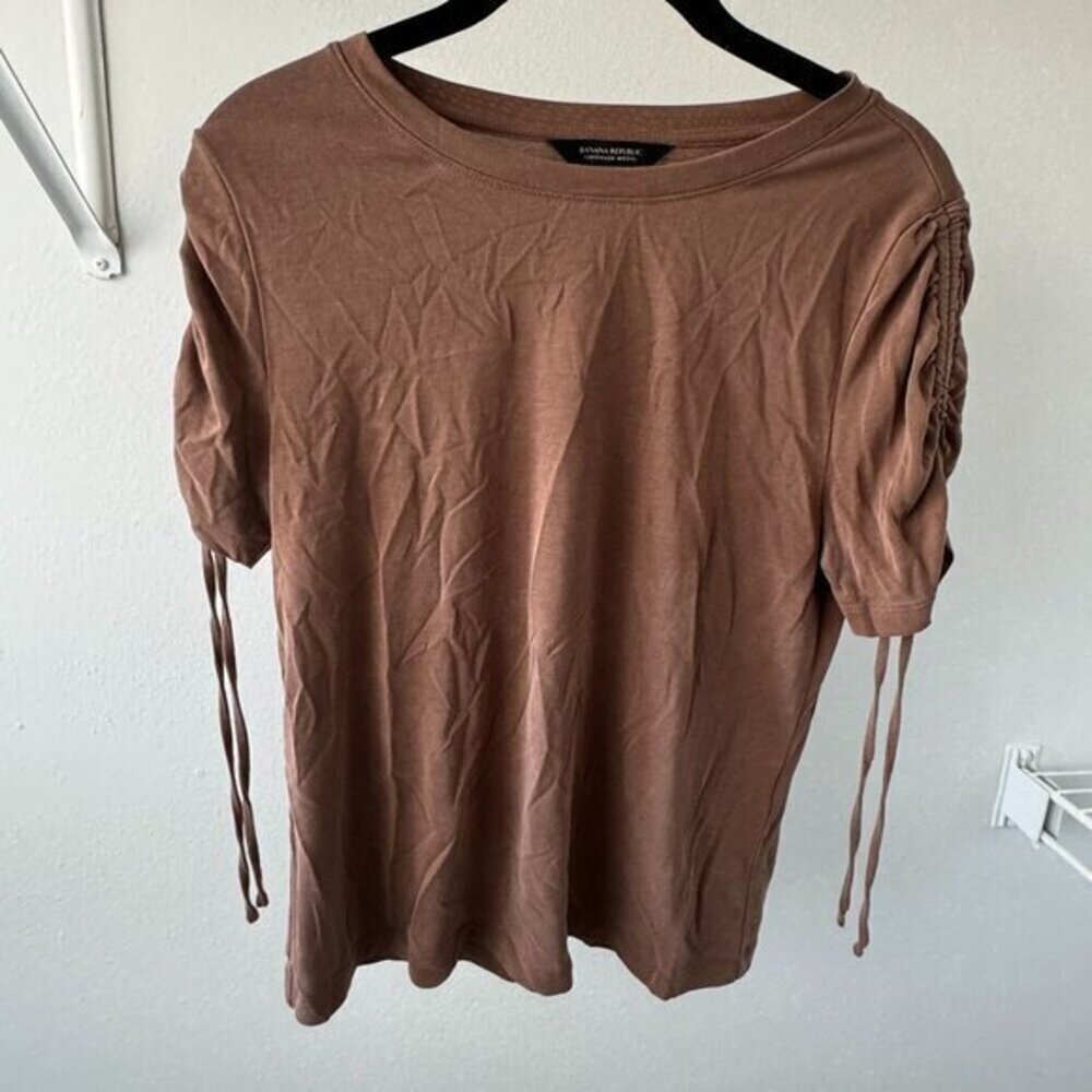 Banana Republic Sandwash Modal Brownstone Tee